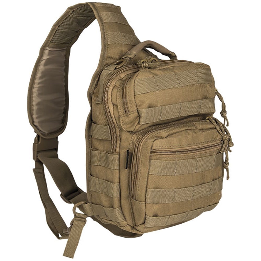 Рюкзак на плече Mil-Tec One Strap Assault 10 л - Coyote