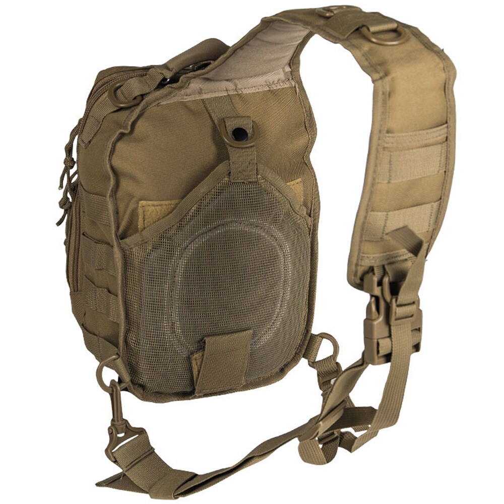 Рюкзак на плече Mil-Tec One Strap Assault 10 л - Coyote