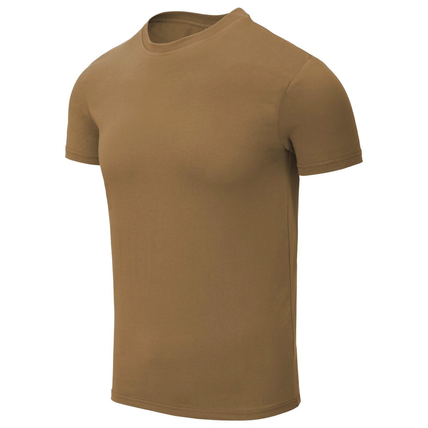 Футболка T-Shirt Helikon з органічної бавовни Slim - U.S. Brown