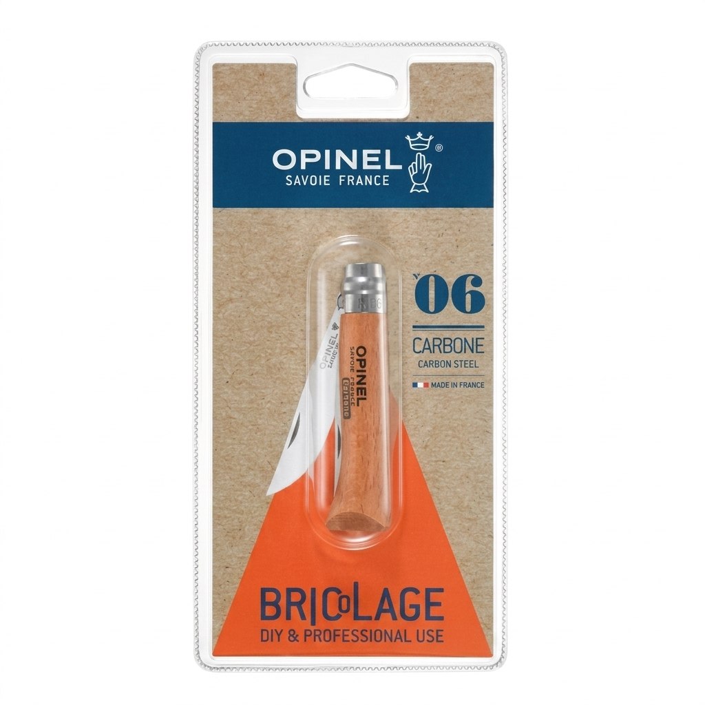 Ніж Opinel Carbon №06 у блістері