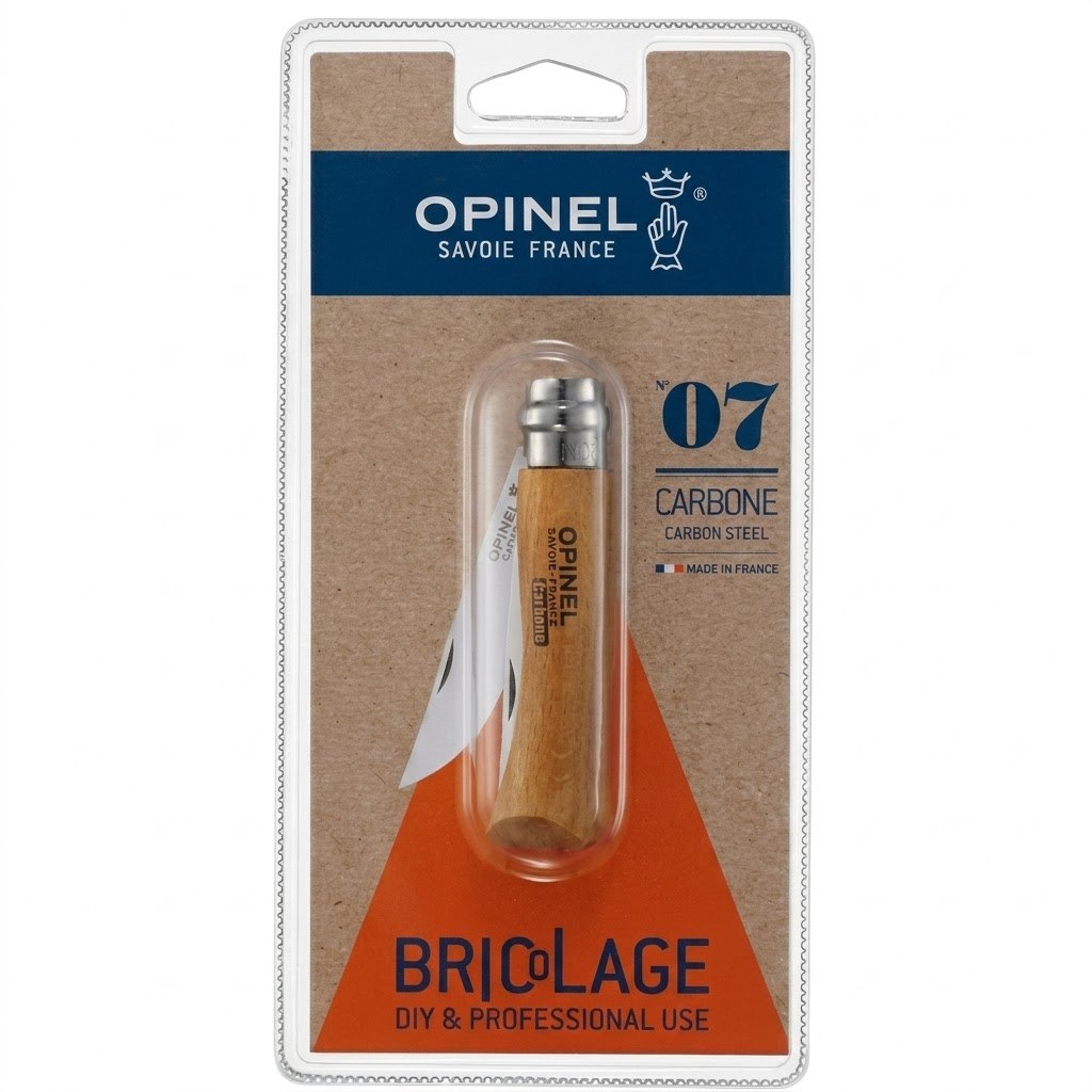 Ніж Opinel Carbon №07 у блістері