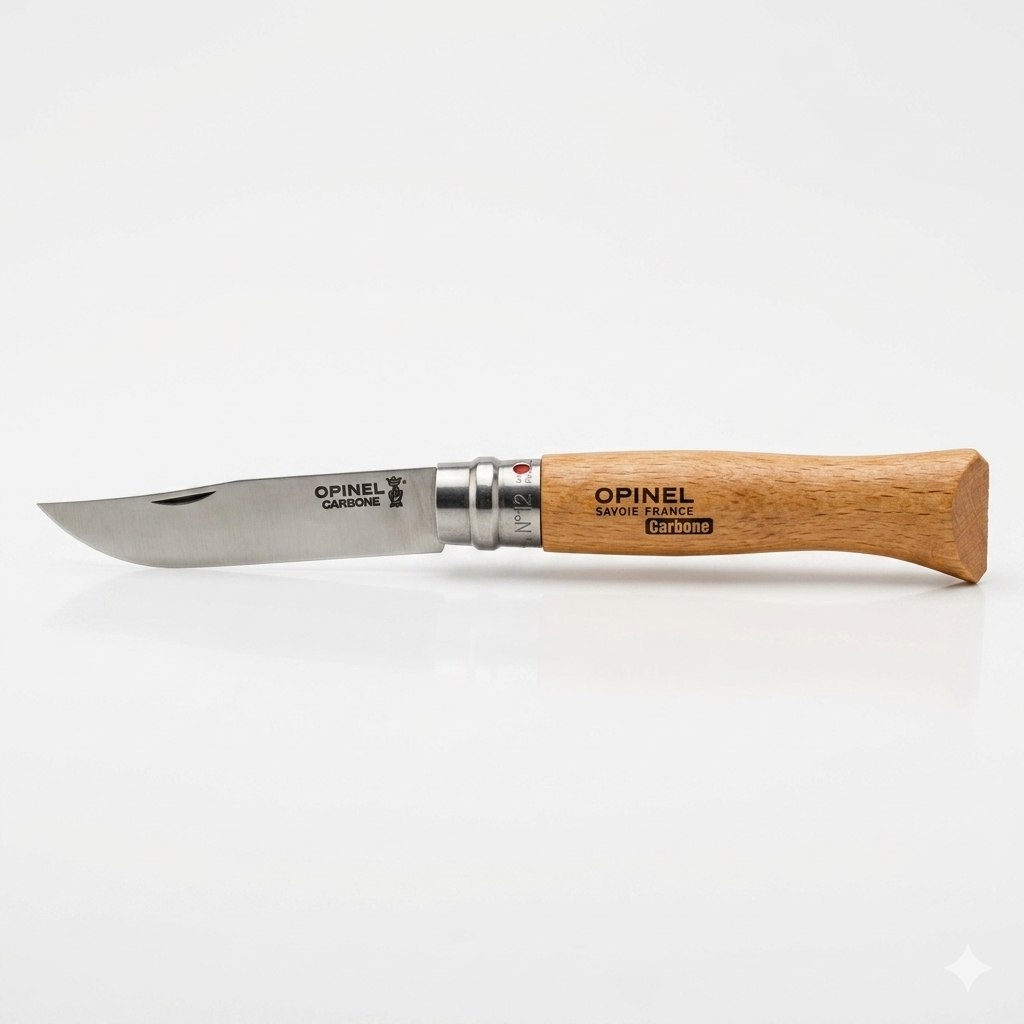 Ніж Opinel Carbon №12 у блістері
