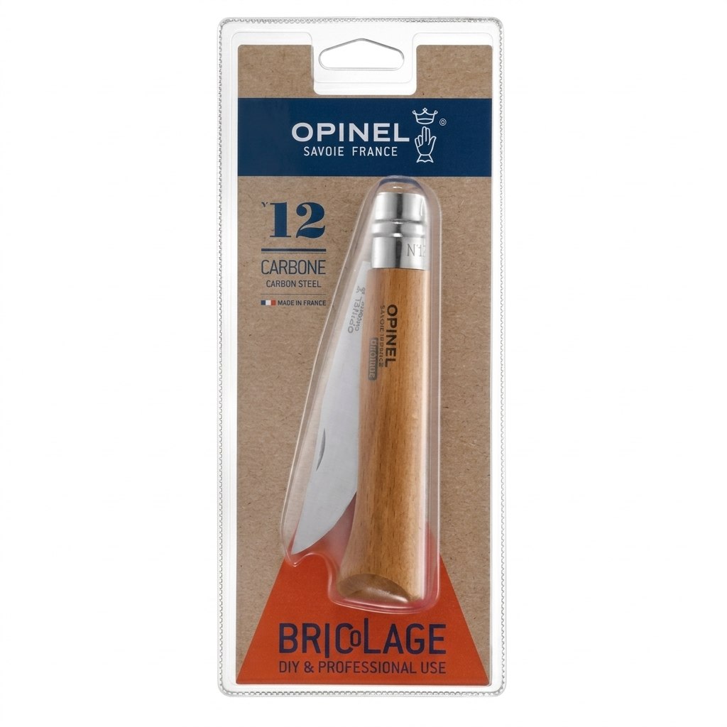 Ніж Opinel Carbon №12 у блістері