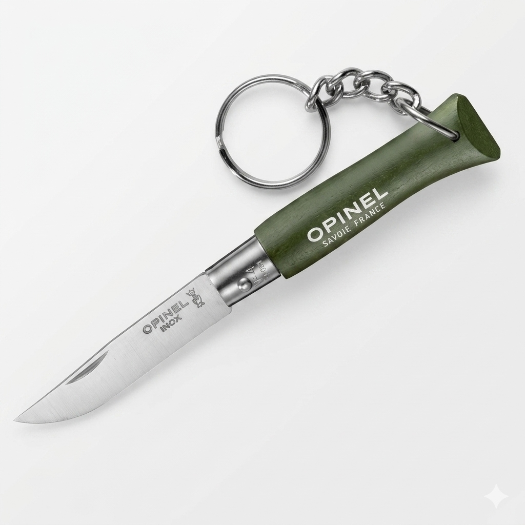 Ніж Opinel Colorama №04 Хакі (брелок)