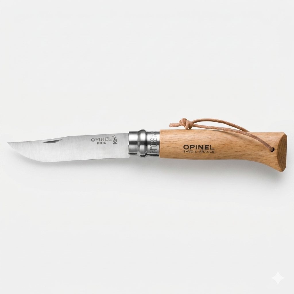 Ніж Opinel Inox Adventure №08 + ремінець
