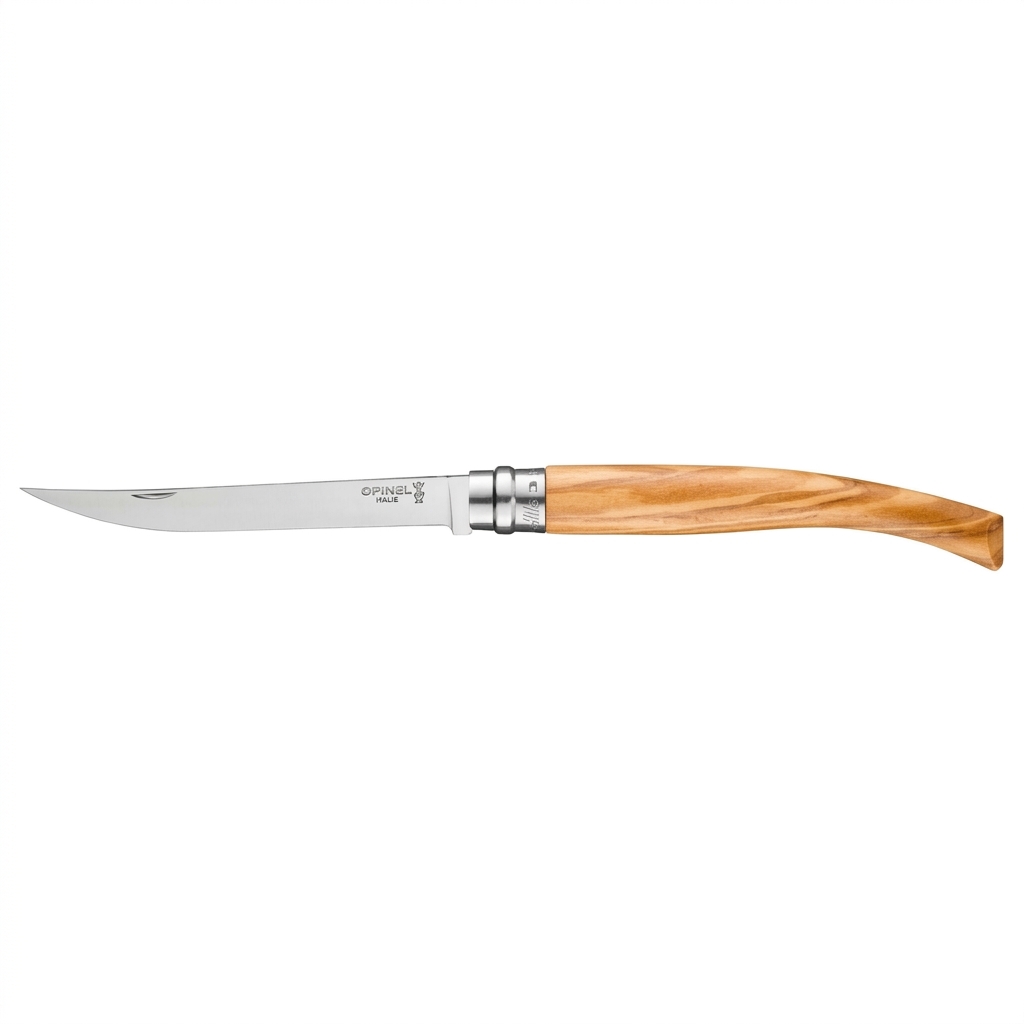 Ніж Opinel Slim Олива, дзеркальне лезо №12