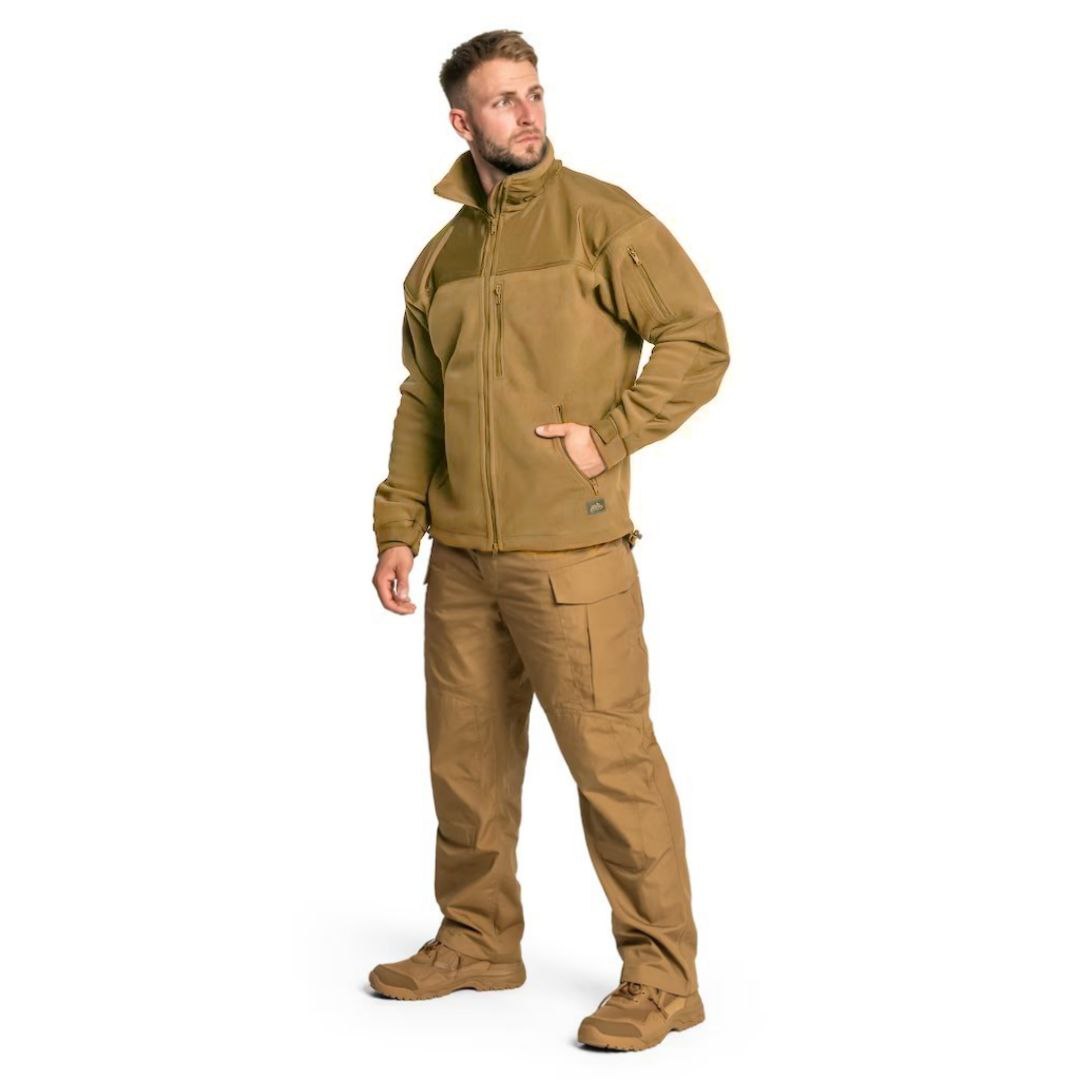 Флісова кофта Helikon Classic Army - Coyote